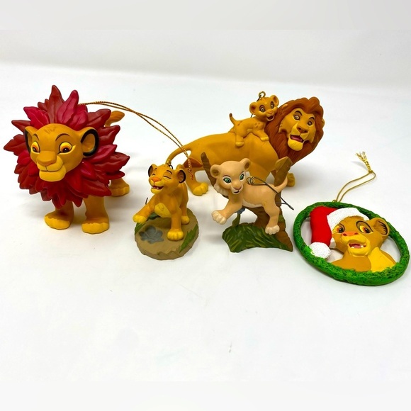 Disney Other - Bundle of Five - Vintage Disney Lion King Ornaments